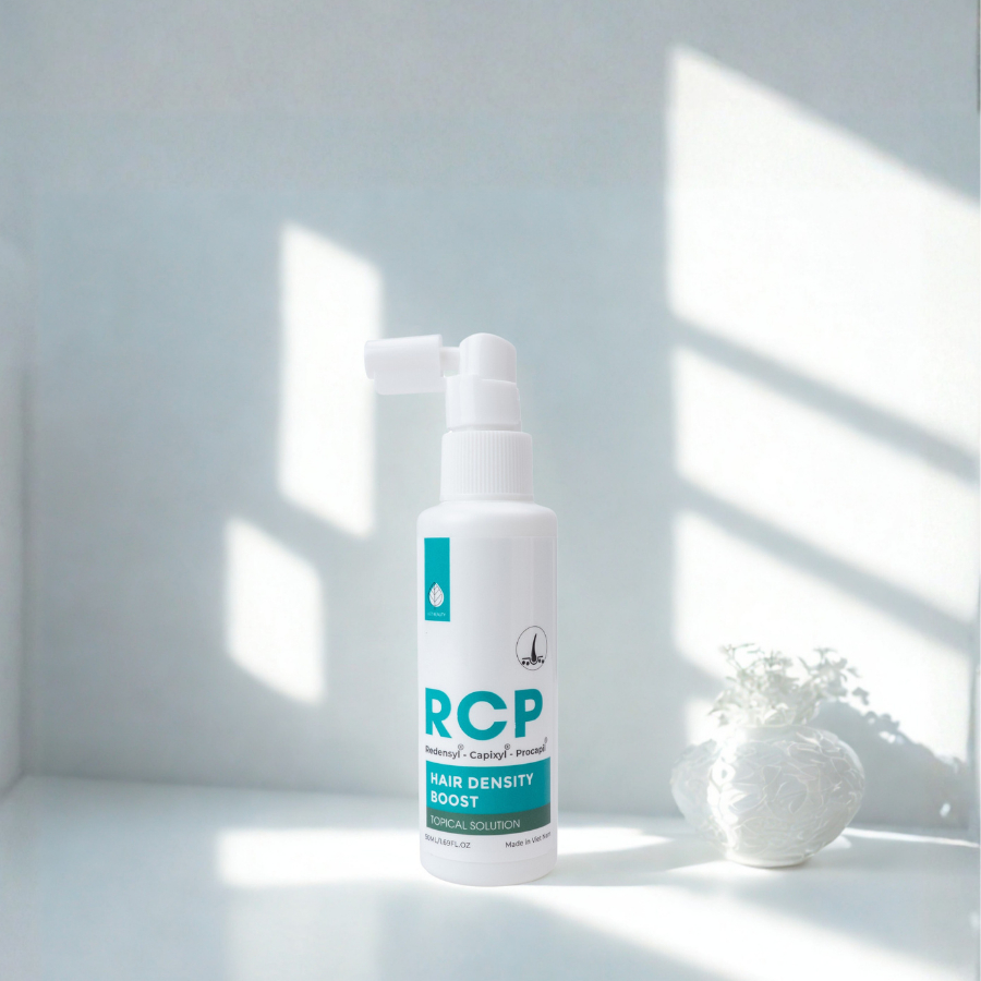 [MỞ BÁN]Xịt mọc tóc sinh học RCP VIETBEAUTY, xịt kích thích mọc tóc, tăng mật độ tóc và giảm rụng tóc
