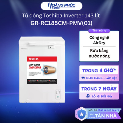 GR-RC185CM-PMV(01) | GR-RC265CM-PMV(01) - Tủ Đông TOSHIBA Inverter {Toàn Quốc}