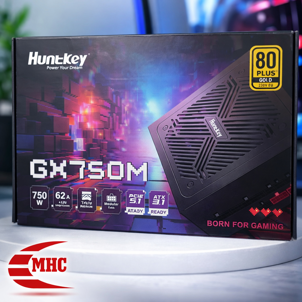 Nguồn Máy Tính Huntkey GX750M / GX650M  - Bảo hành Chính hãng 36 tháng