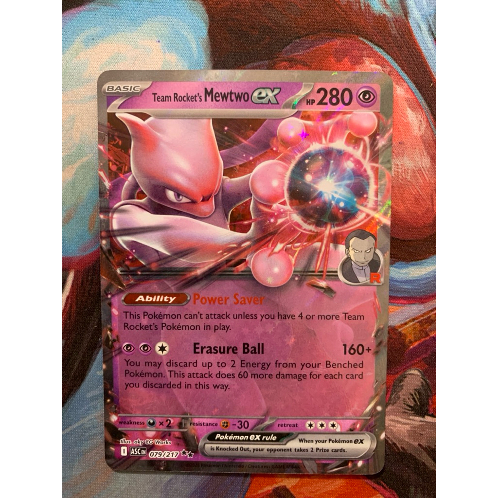 Thẻ Pokemon Tiếng Anh Ascended Heroes - Mewtwo Ex - 079/217