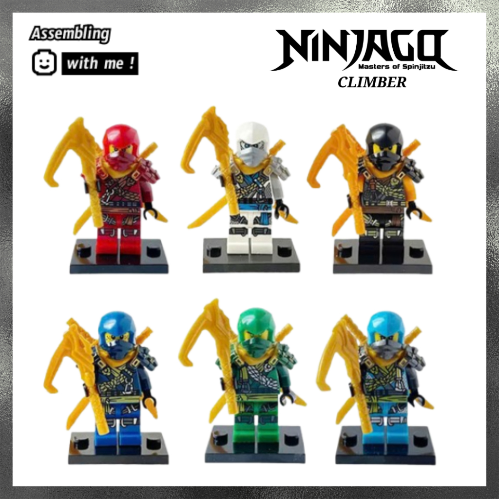 Đồ chơi lắp ráp Minifigures Ninjago Dragon Rising 2 - trang phục Climber