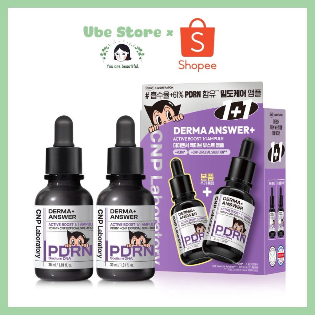 SERUM TẾ BÀO GỐC PHỤC HỒI, CĂNG BÓNG, TÁI TẠO DA 𝐀𝐂𝐓𝐈𝐕𝐄 𝐁𝐎𝐎𝐒𝐓 𝐏𝐃𝐑𝐍 𝐀𝐌𝐏𝐔𝐋𝐄