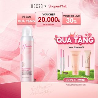 Xịt chống nắng nâng tone HEXZE 100ml, SPF30 PA+++ hấp thụ tia cực tím, dưỡng trắng, nâng tone da
