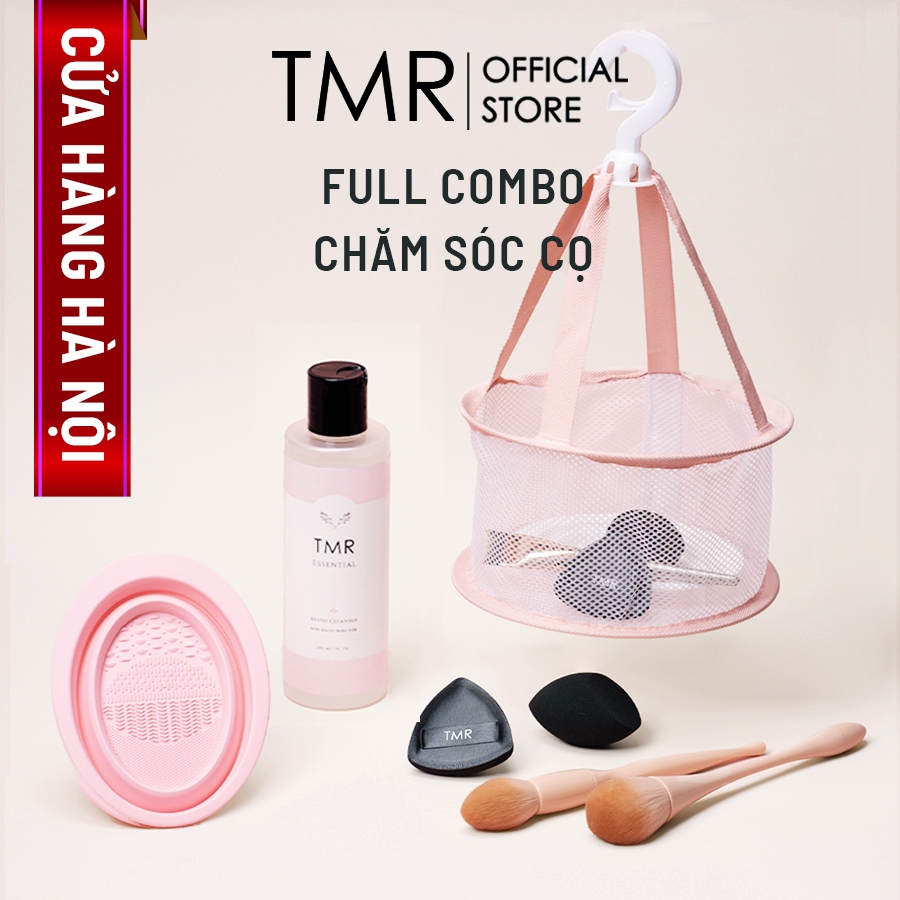 Dụng Cụ Rửa Cọ Makeup Dụng cụ vệ sinh cọ trang điểm TMR có thể gập lại rửa cọ trang điểm