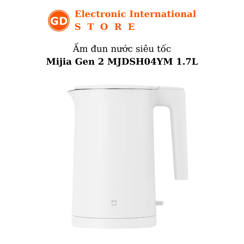 Ấm đun nước siêu tốc Mijia Gen 2 MJDSH04YM 1.7L công suất 1800W - Shop giangdang123123