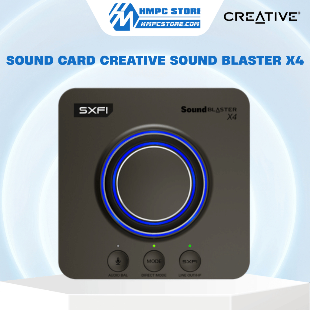Sound Card Creative Sound Blaster X4 | Bảo hành 12 tháng