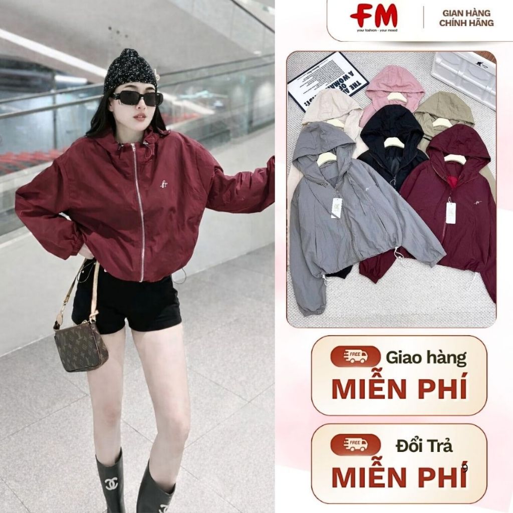 Áo Khoác Gió 2 Lớp FMSTYLE  Chống Nắng, Chống gió, Chống bụi Diện Thời Trang 26030186