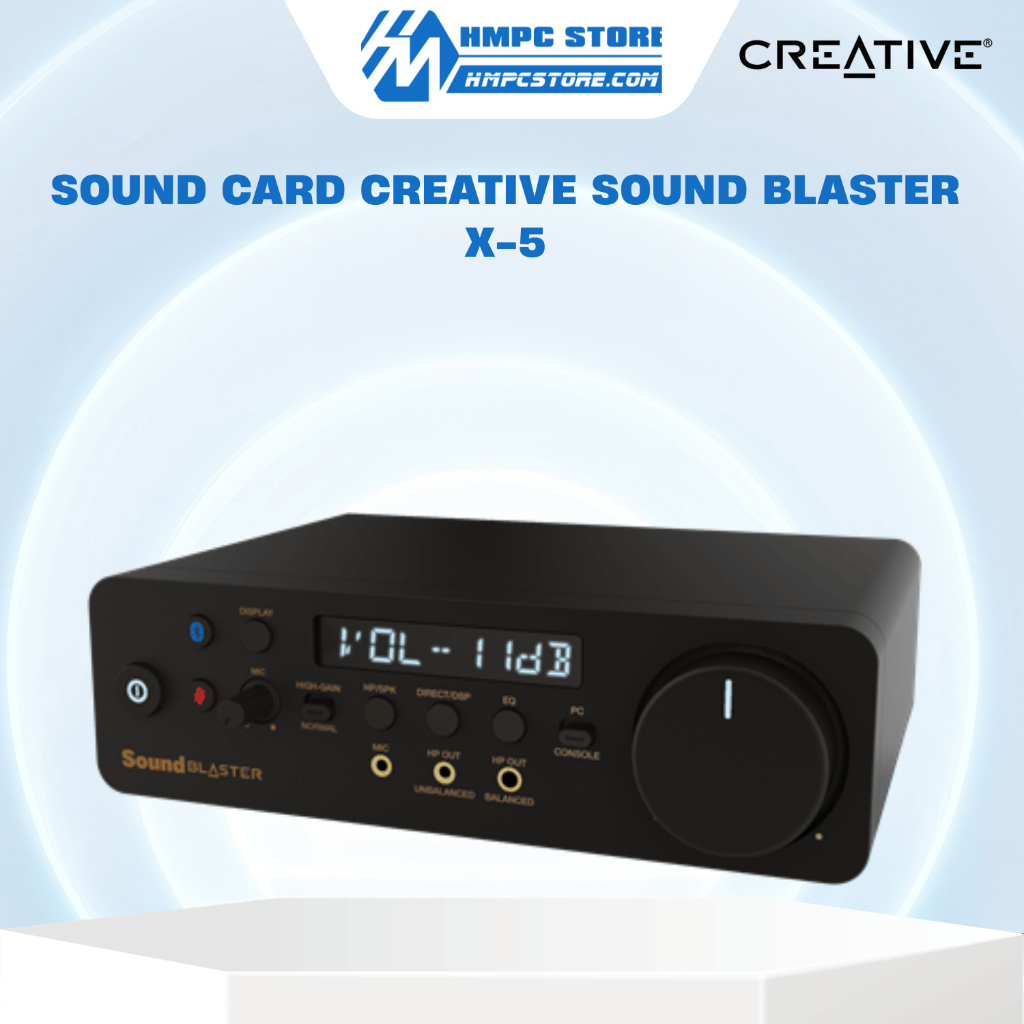 Sound Card Creative Sound Blaster  X-5 | Bảo hành 12 tháng