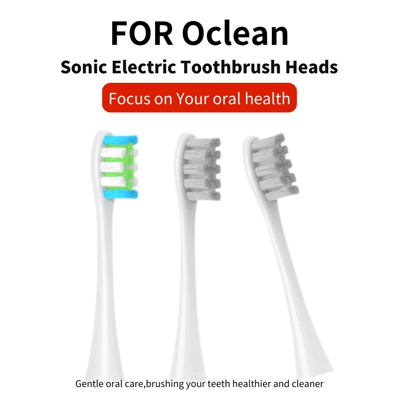 【Toothbrush Head】For Oclean X Pro/Elite/One/Z1/F1/E1/Air 2/Flow/X10 All Series Smart Electric Toothb