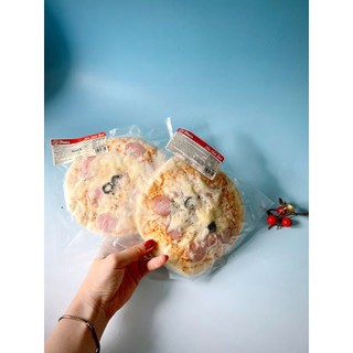 Bánh Pizza Thịt Bò + Bắp ( chế biến sẵn, chưa nướng) size 15cm