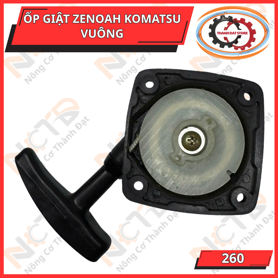 ốp Giật ZENOAH KOMATSU Vuông 260 ( Máy Cắt Cỏ )