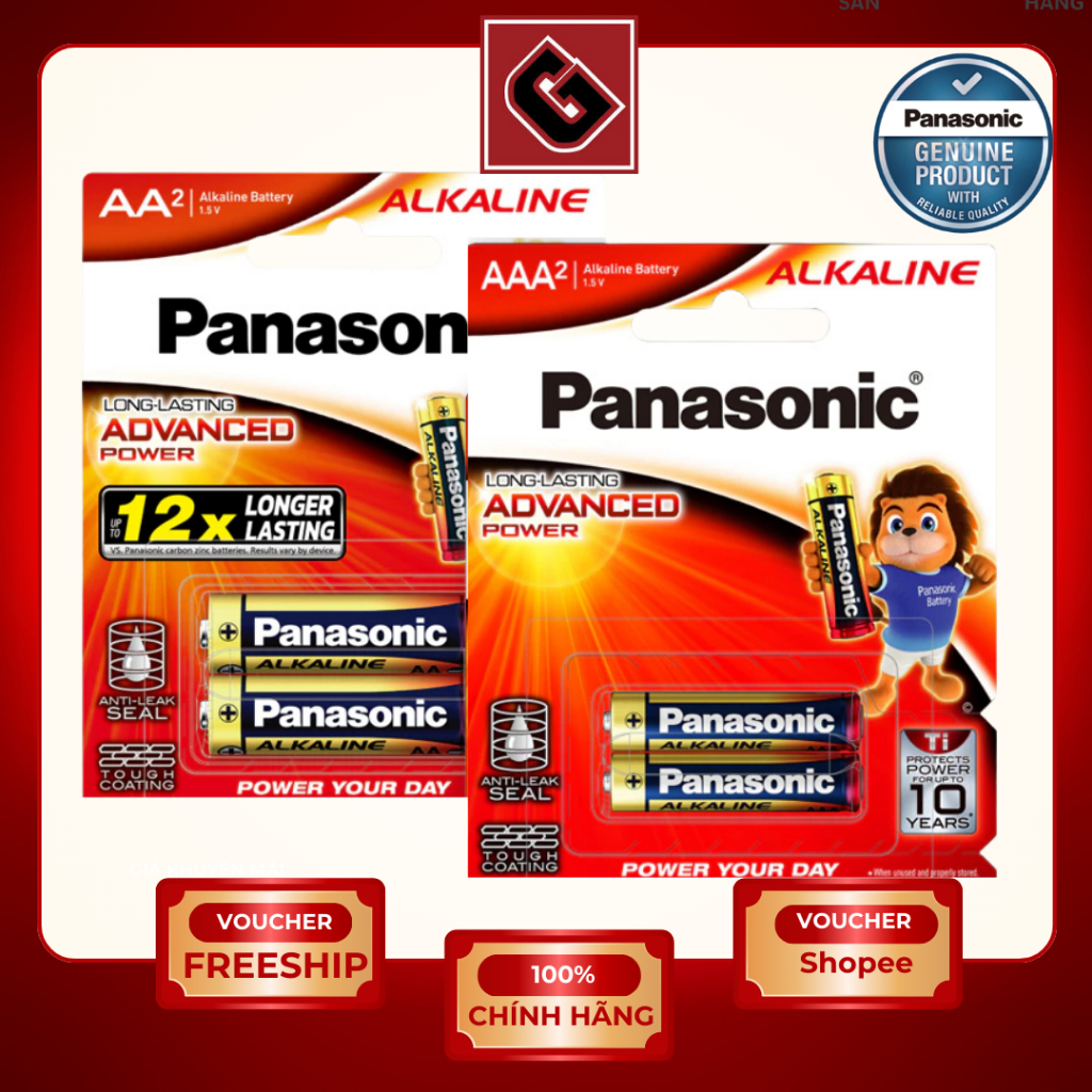 Pin Panasonic Alkaline AA / AAA ( LR6T / LR03T) - Gaming store HCM phân phối chính hãng