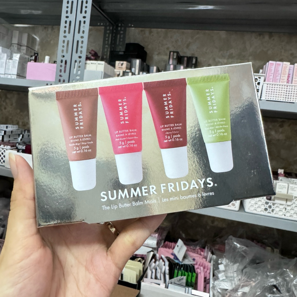 [Bill US] Set son dưỡng Summer Fridays mini
