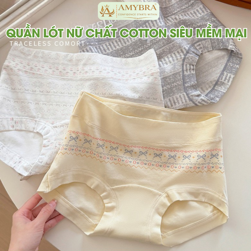 [BST Mới 2026] Quần Lót Quần Chip Nữ Dáng Boxer Chất Cotton Cao Cấp Co Giãn Thoáng Khí Đáy Kháng Khu