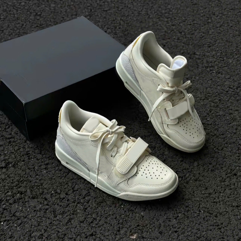 Giày Jd1 Legacy 312 kem nam nữ size 36>43, Giày JD nam nữ bản C.cấp full bill box