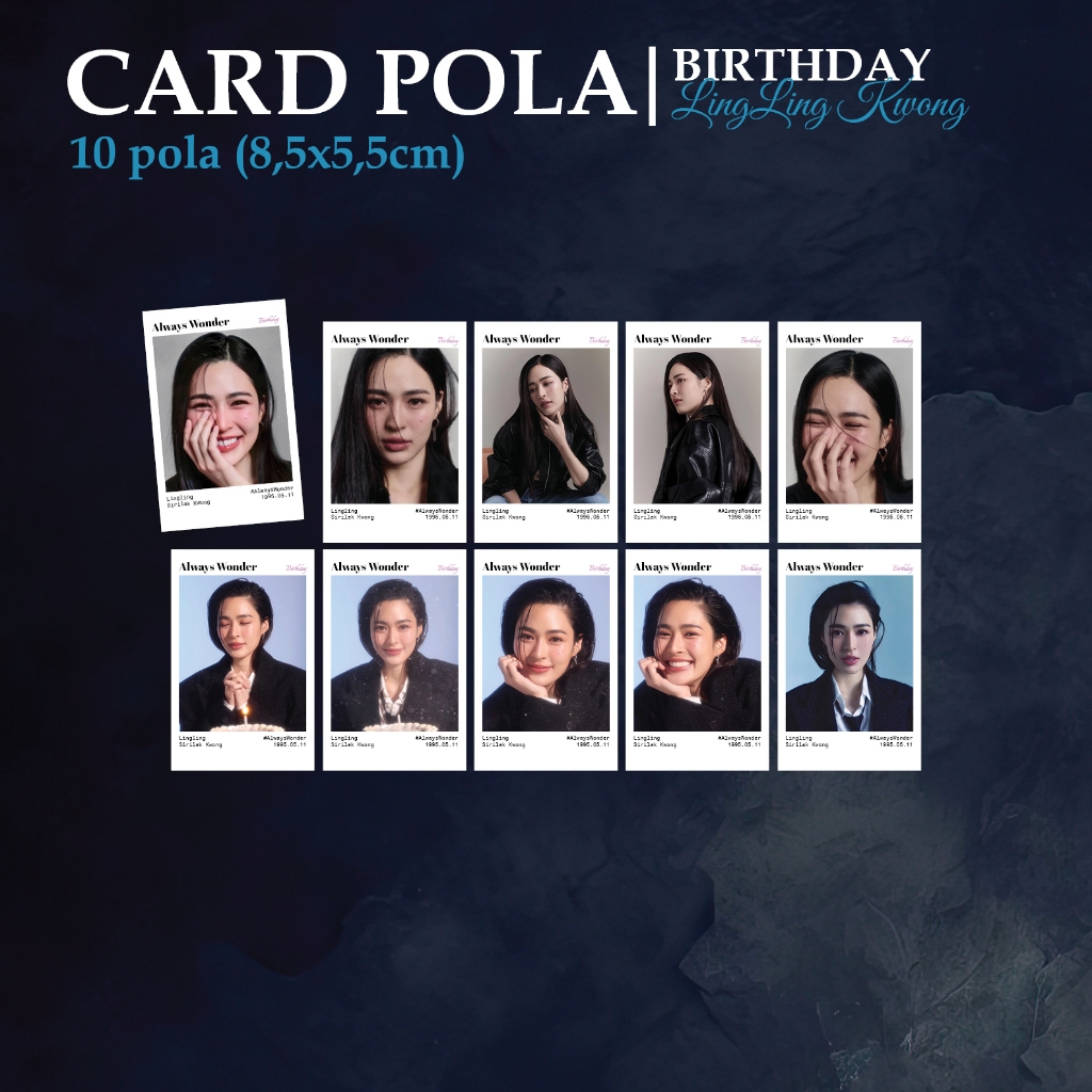 [COMBO] LingLing Kwong - AlwaysWonder - Birthday