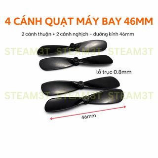 Cánh quạt máy bay mô hình mini drone flycam mini 30mm 46mm 60mm 75mm