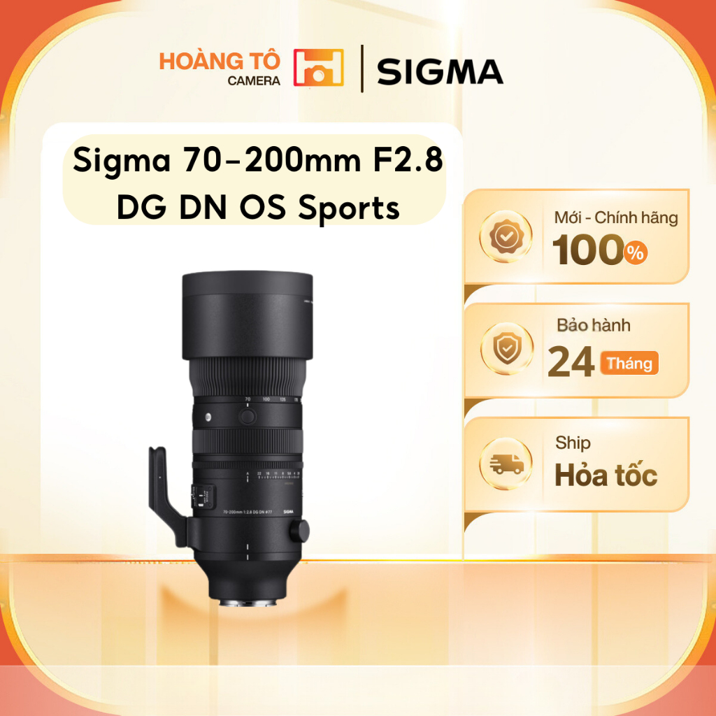 Ống kính Sigma 70-200mm F2.8 DG DN OS Sports For Sony | Mới chính hãng