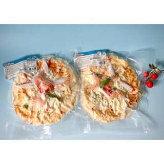 Bánh pizza Hải Sản size 15cm ( chế biến sẵn, chưa nướng)