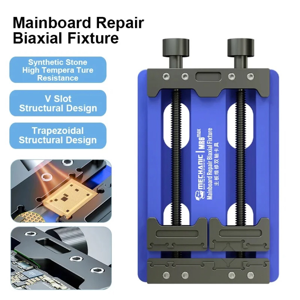 Kẹp Main Mechanic MR6 Max Biaxial Fixture Kẹp Bo Mạch Sửa Điện Thoại