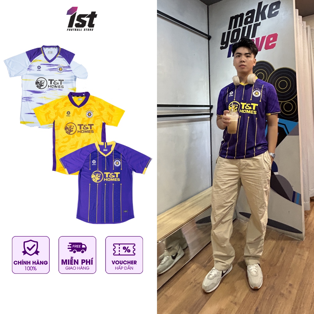 Áo Thi Đấu CLB Bóng Đá Hà Nội FC mùa giải V.League 2024-2025