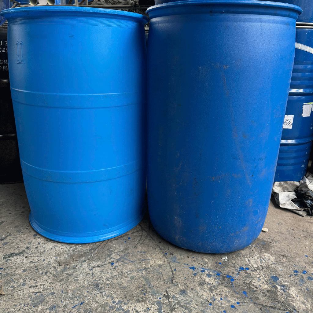 Thùng Phi Nhựa 220L Nắp Kín Đã Qua Sử Dụng
