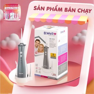 Tăm nước thụy sỹ bwell wi 912 cam tay -5 đầu tăm - bh 2 năm 1 đổi 1