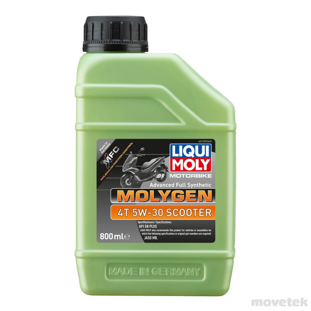[TỔNG HỢP] Nhớt xe tay ga cao cấp 5W30 và 10W40 Liqui Moly Scooter MB Molygen Scooter Race