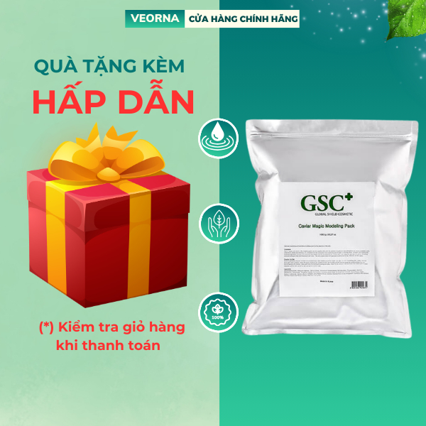 Mặt Nạ Trứng Cá Tầm Đen Dạng Bột GSC Caviar Magic Modeling Pack