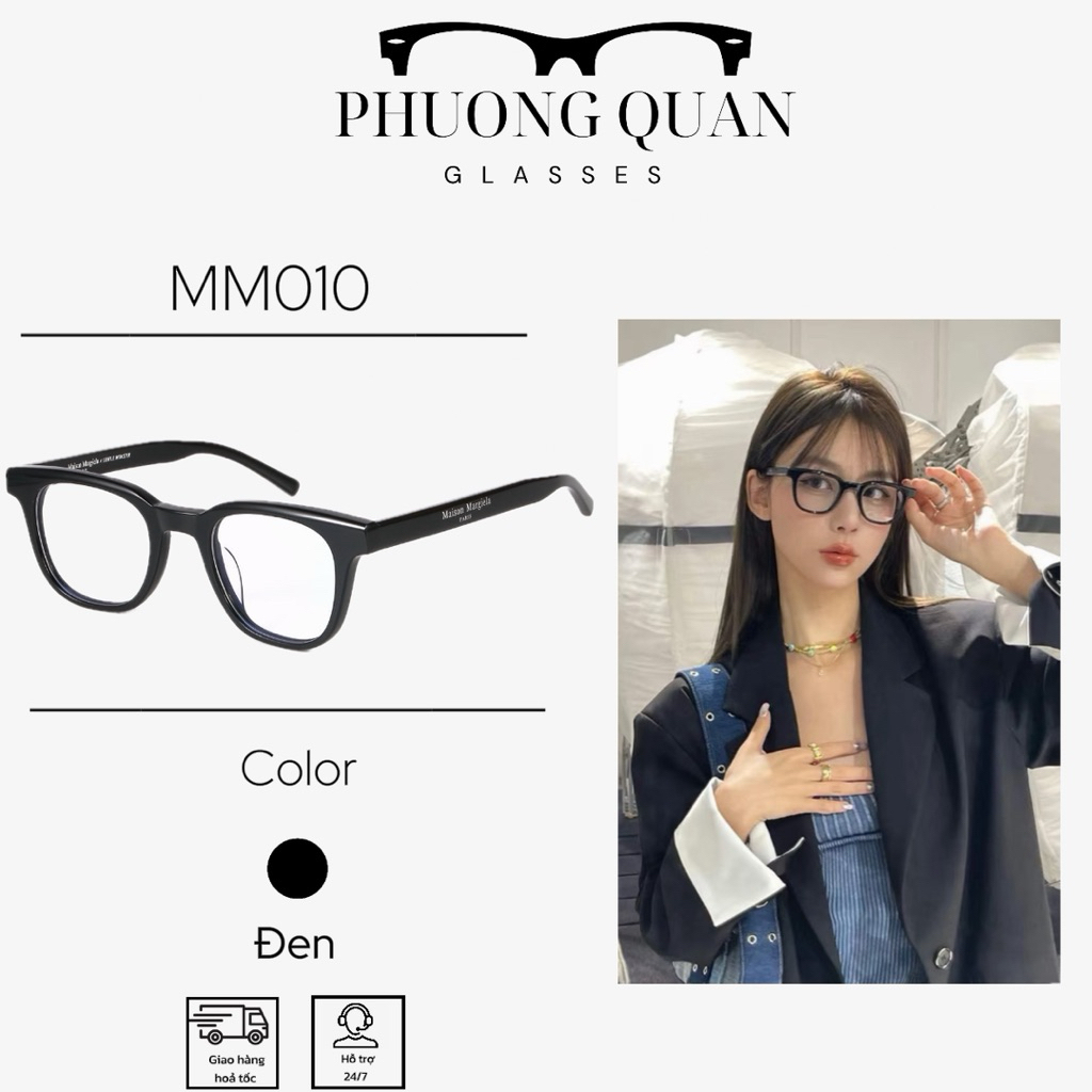 Gọng kính MM010 kiểu dáng Hàn Quốc Unisex cao cấp