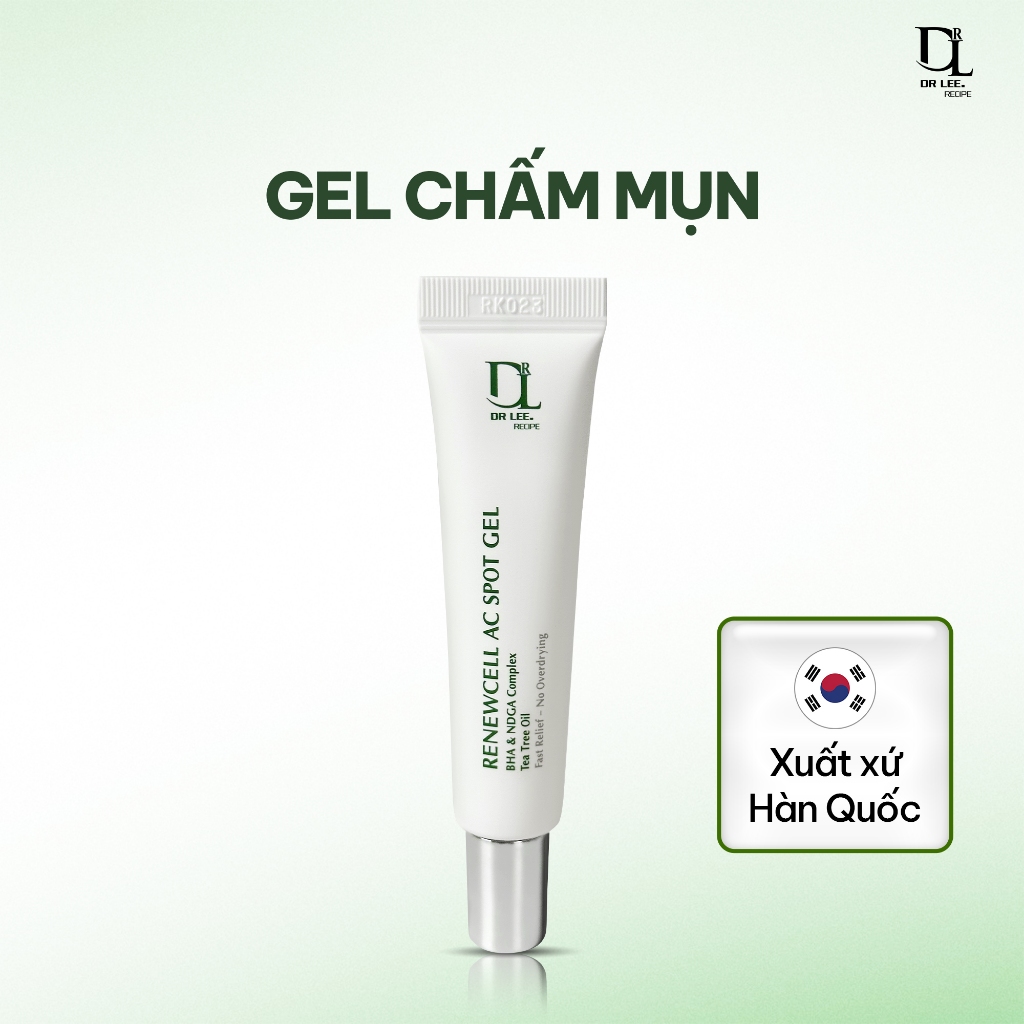 Gel chấm mụn Dr Lee. Recipe RENEWCELL AC SPOT GEL - 12g