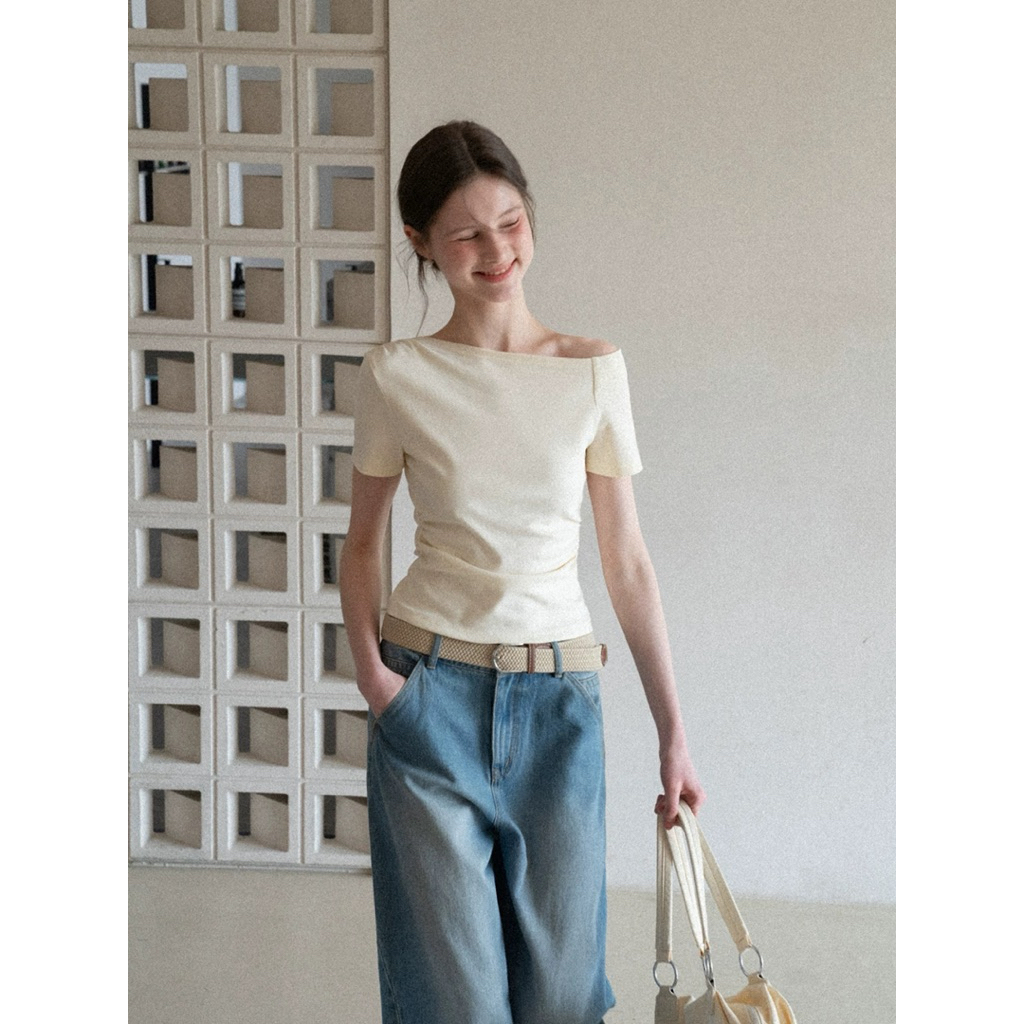 ÁO LỆCH VAI EGGKA