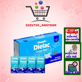 Sữa Non Dielac Grow Plus 110ml – Thùng 48 Hộp Vinamilk Cho Bé Tăng Cân