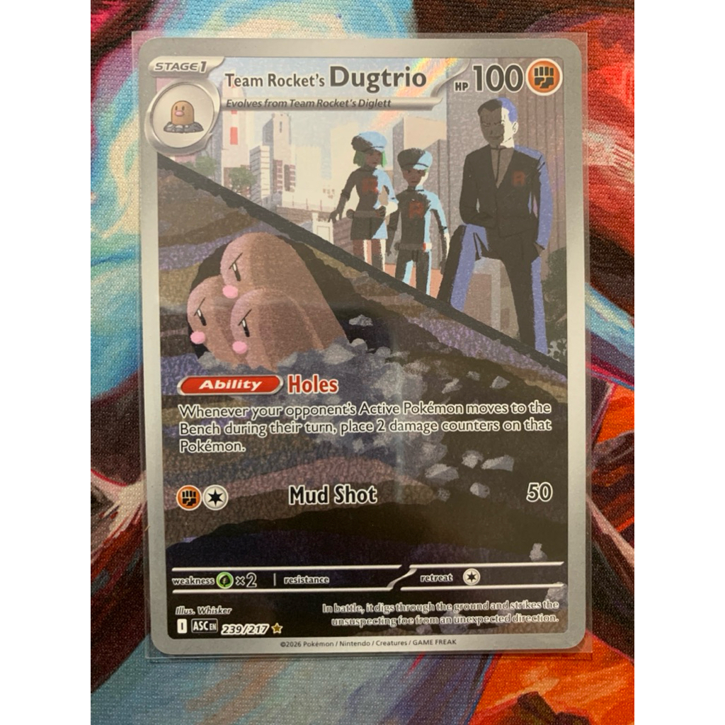 Thẻ Pokemon Tiếng Anh Ascended Heroes - Dugtrio - 239/217