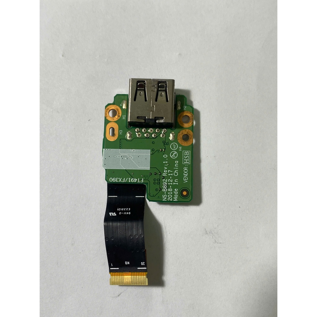 Board Cổng USB Laptop Lenovo ThinkPad X390 Bóc Máy