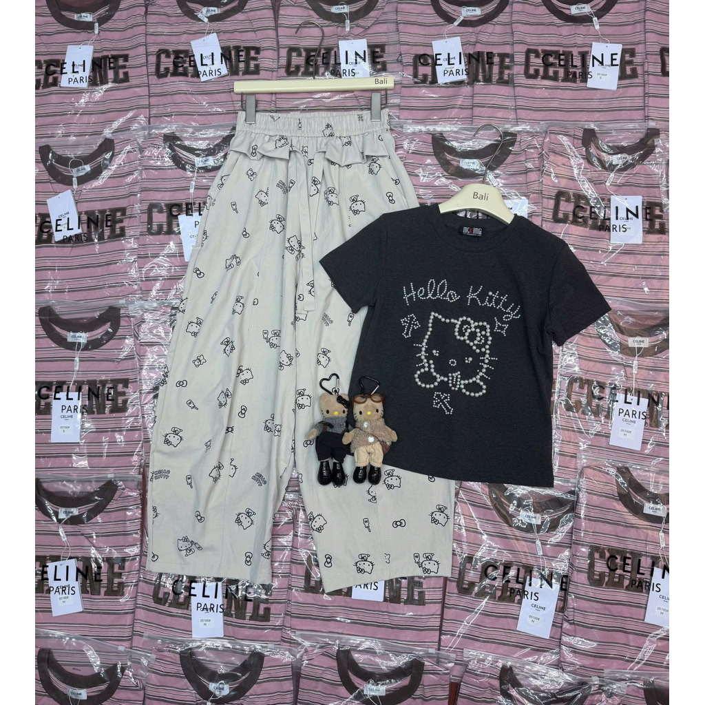 Áo kitty mix quần kitty