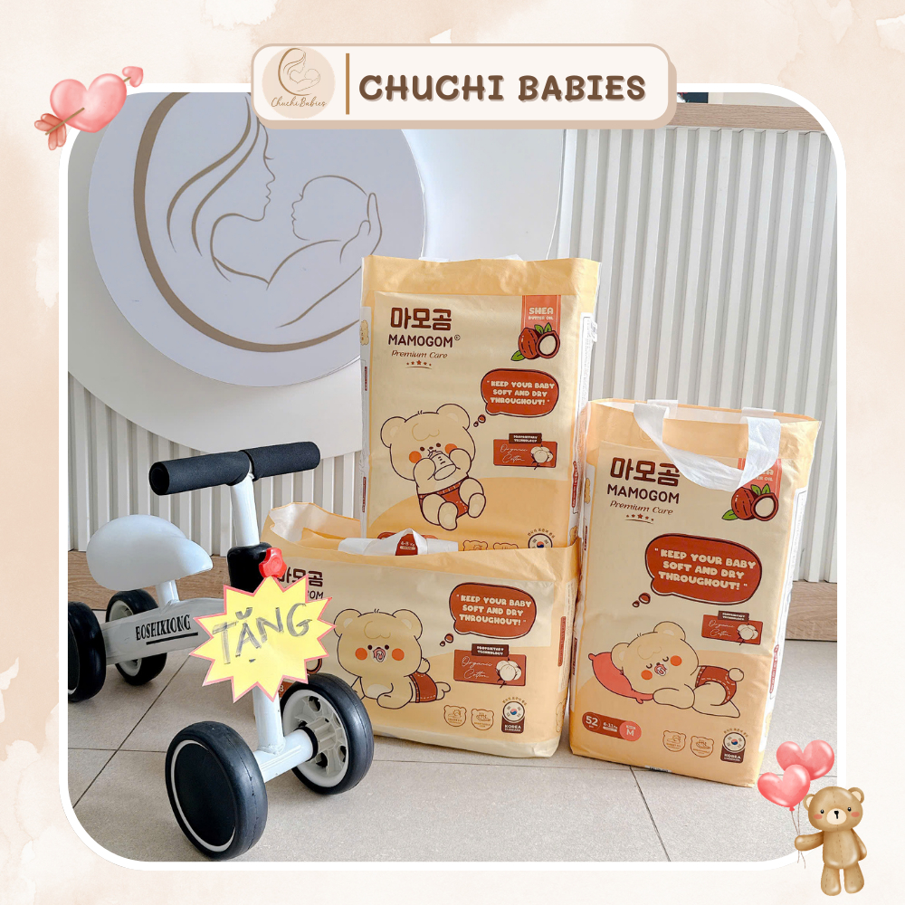 Combo 3 bỉm Mamogom TẶNG QUÀ