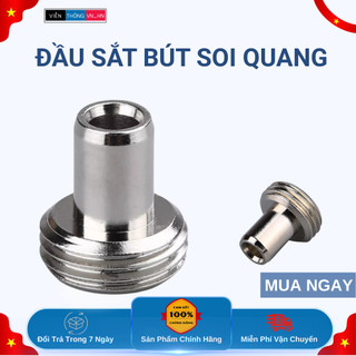 10 Đầu Sắt Bút Soi Quang – Phụ Kiện Thay Thế Cho Bút Soi Sợi Quang