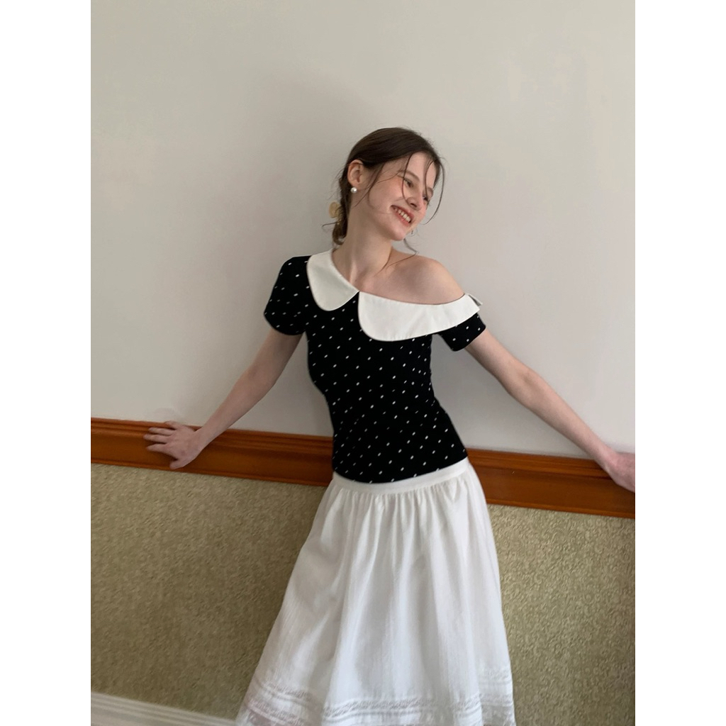 ÁO LỆCH VAI EGGKA