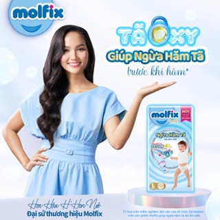 Tã/bỉm quần Molfix Oxy Super Jumbo giúp Ngừa Hăm Tã đủ các size M,L,XL,XXL,XXXL