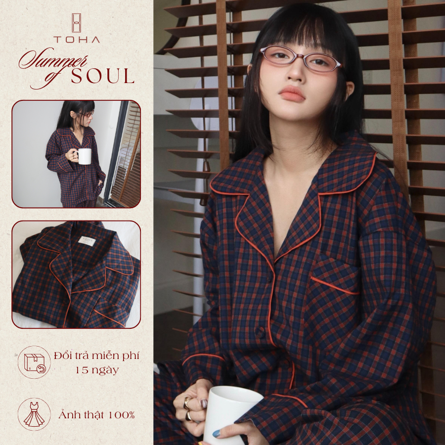 TOHA Homewear Bộ Đồ Ngủ Set Pijama Dài Chất Êm Ái Mềm Mát Morning Silence