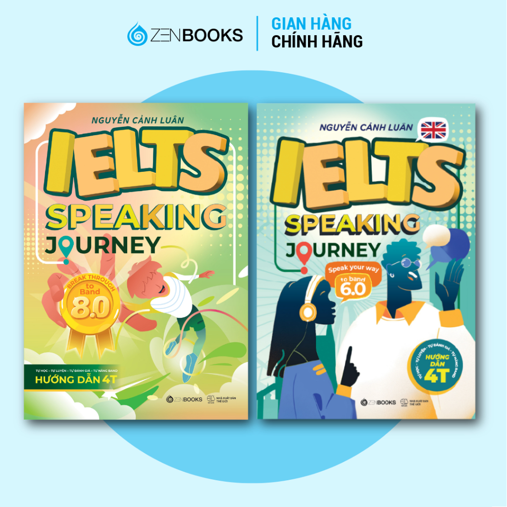 Bộ Sách IELTS SPEAKING JOURNEY - Lộ Trình Chinh Phục Speaking Từ Cơ Bản Đến Nâng Cao
