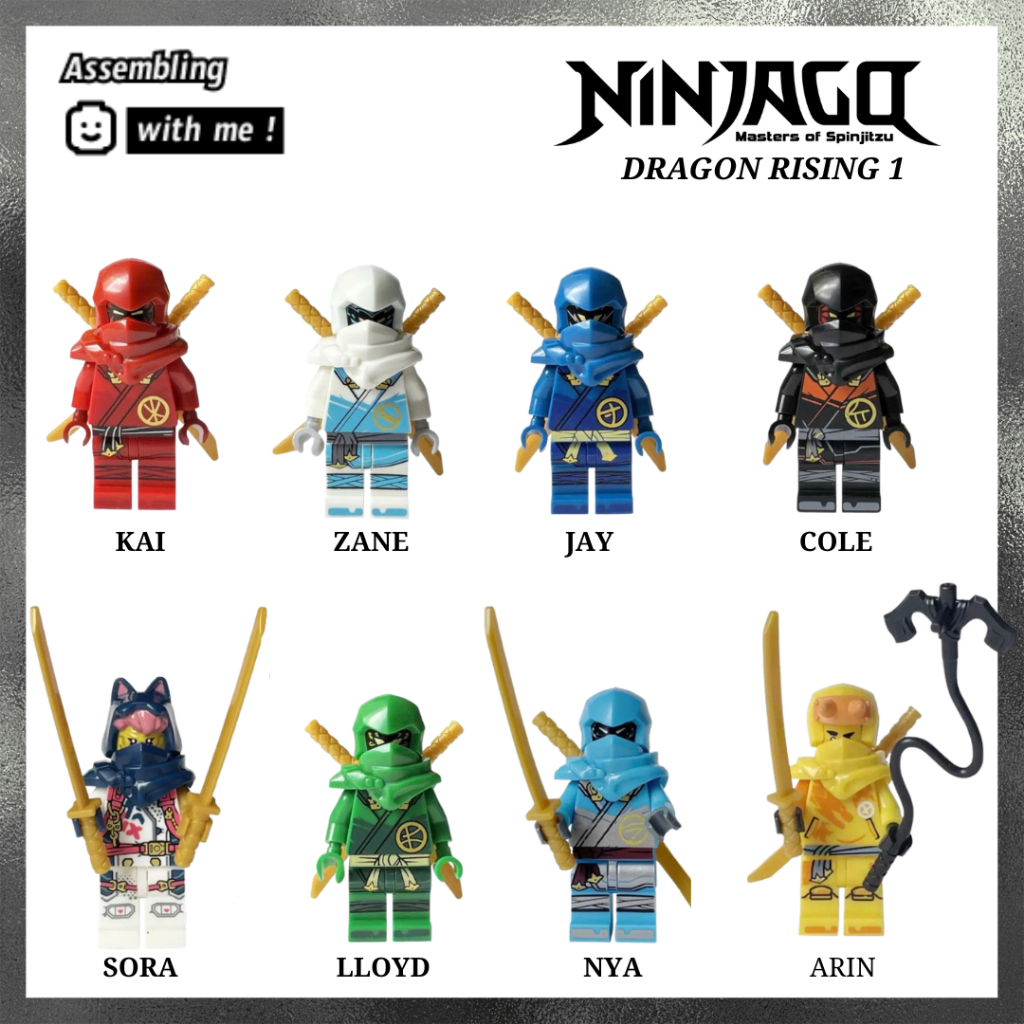 Đồ chơi lắp ráp Minifigures Ninjago Dragon Rising 1