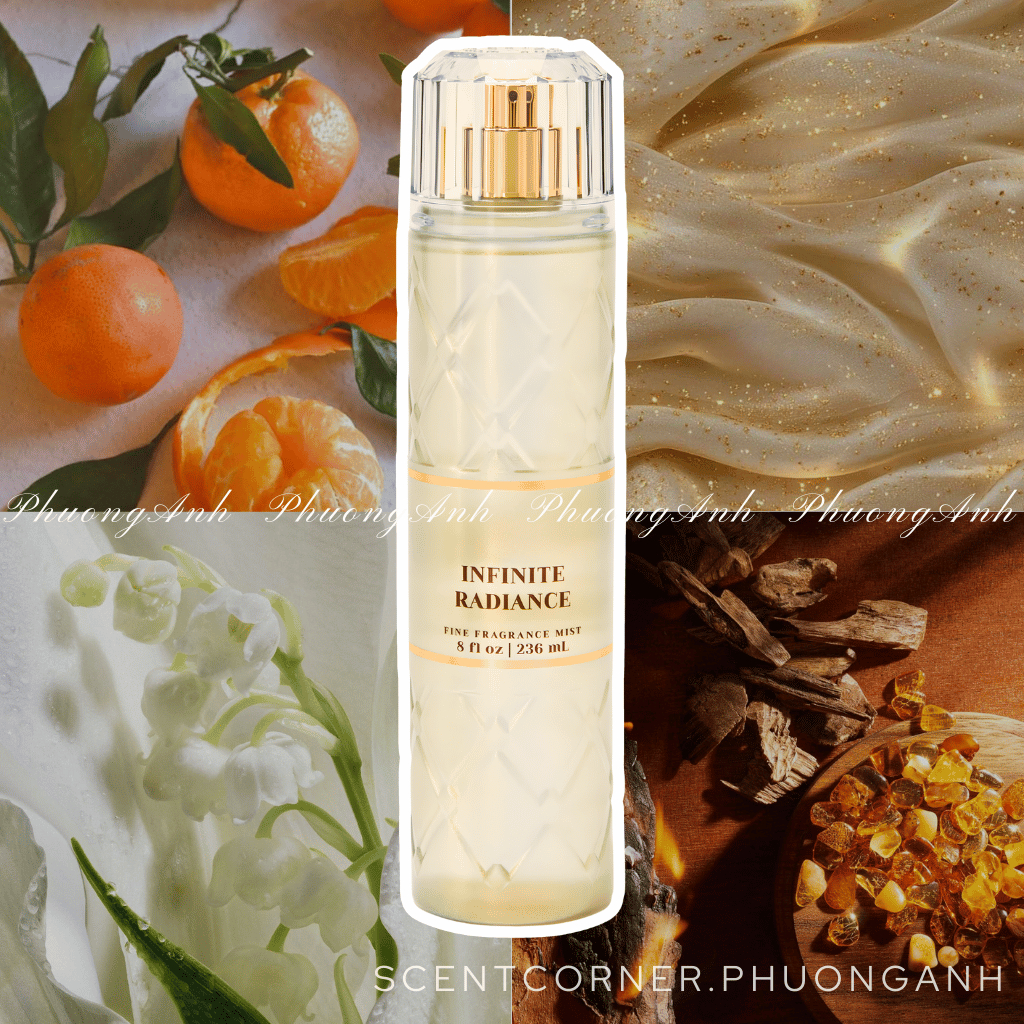 [ Mini để thử mùi ] INFINITE RADIANCE - Xịt thơm Body Mist