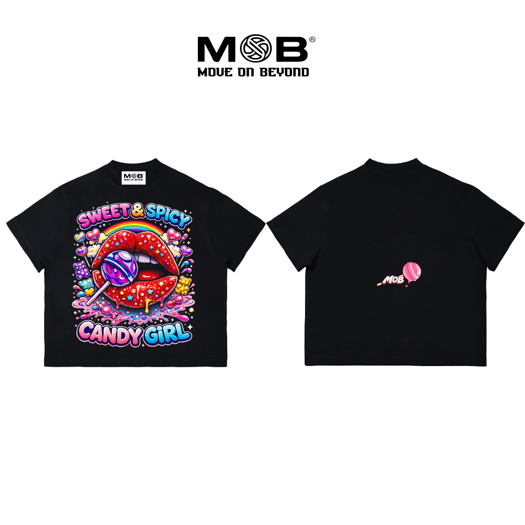 ÁO THUN FORM BOXY MOB POP-270GSM-COTTON