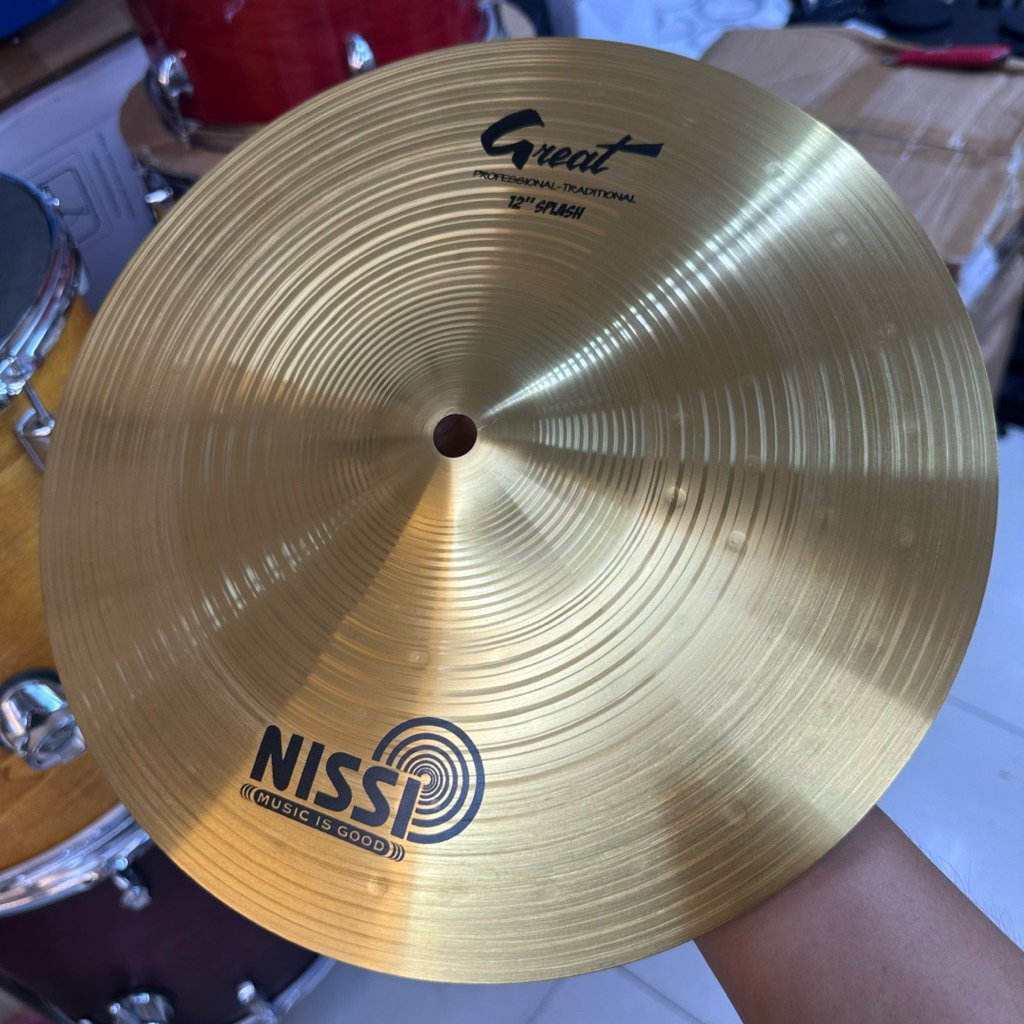 Cymbal Nissi Great splash 12"