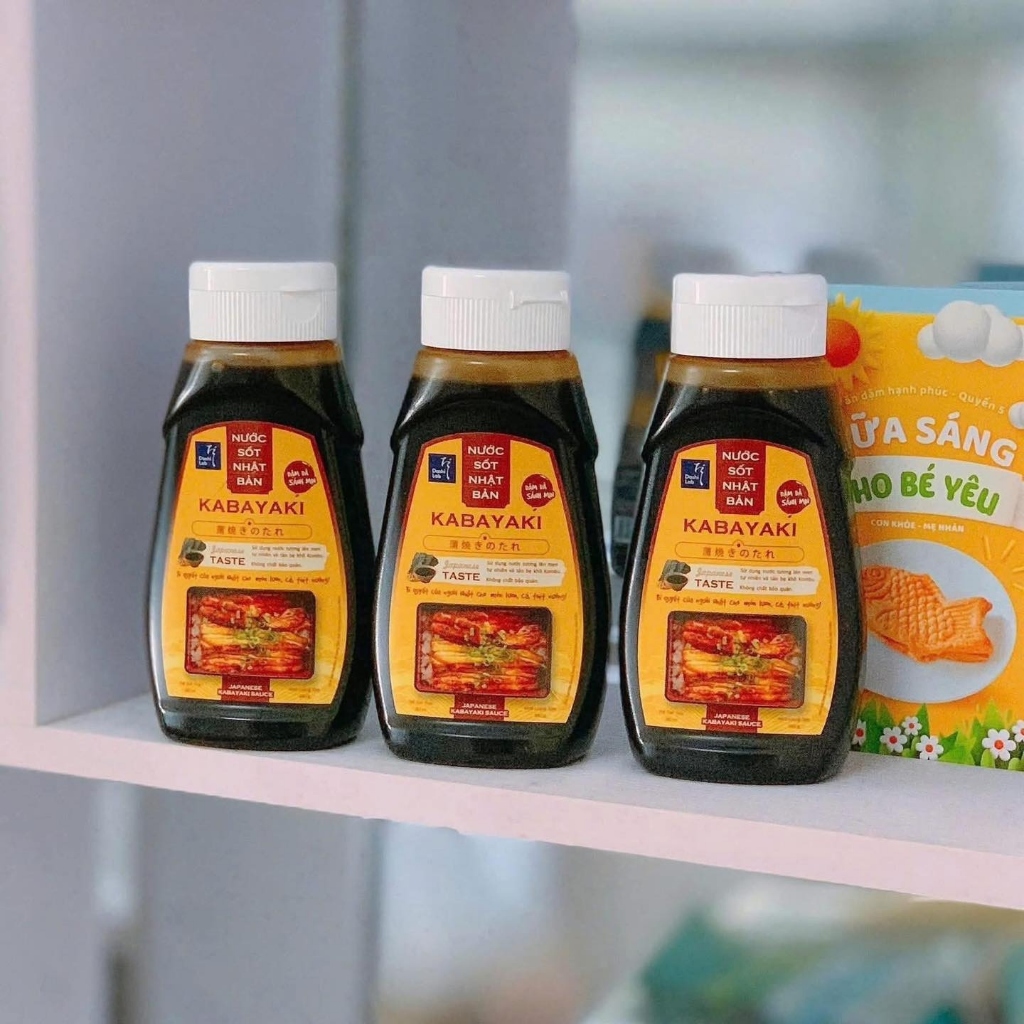ước Sốt Kabayaki Nhật Bản Nướng Cơm, Sushi, Cơm Cuộn – Dùng Cho Bé 1+ và Cả Gia Đình