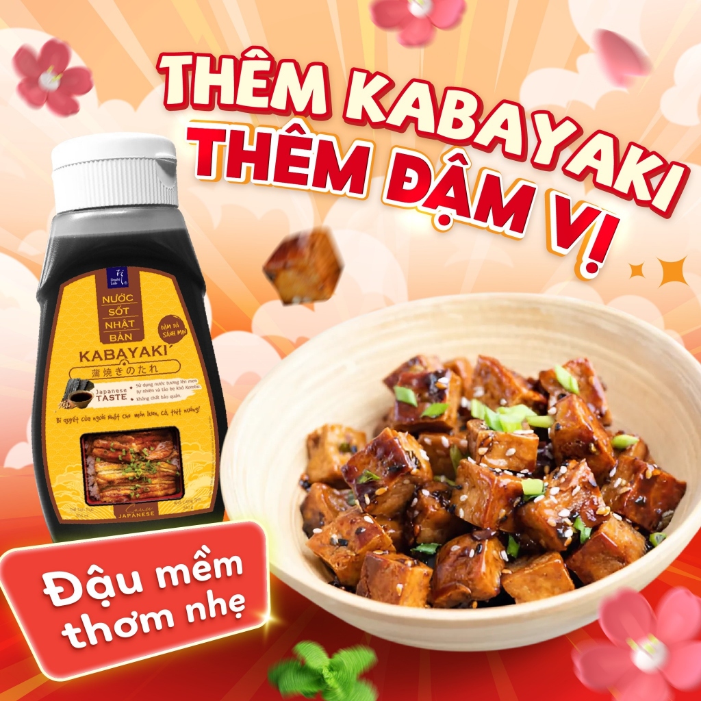 Sốt Kabayaki Nhật Bản Chính Hãng Phù Hợp Cho Bé Từ 1 Tuổi, Chế Biến Nhiều Món