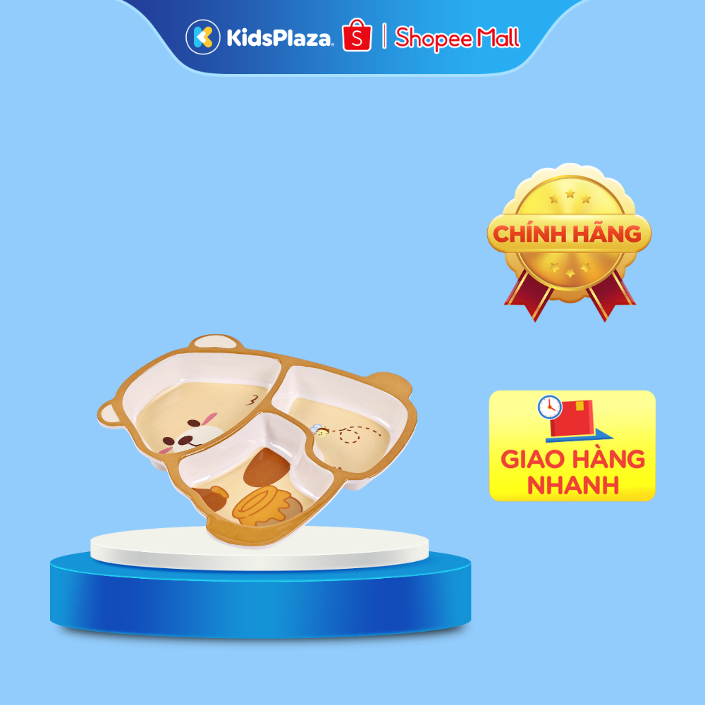 Khay ăn dặm Mamago 3 ngăn