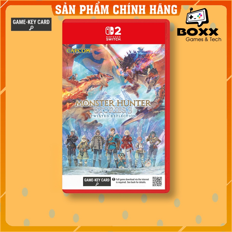 Băng Game Monster Hunter Stories 3: Twisted Reflection Nintendo Switch 2